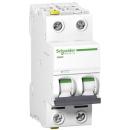 Schneider Electric A9F07202 Leitungsschutzschalter iC60H, 2P, 2A, C Charakteristik