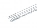 Niedax MTC 54.050 V Gitterrinne,U-förmig, mit angeschweißtem Verbinder, 54x50x3000 mm,C (Menge: 3 m je Bestelleinheit)