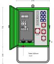 Elektra Tailfingen V 63N/A/6211-2 Verteilerschrank im Gehäuse aus verzin