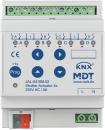 MDT technologies JAL-0410M.02 Jalousieaktor 4-fach mit Fahrzeitmessung, 4TE, REG, 8 A, 230 V AC