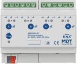 MDT technologies AKD-0401.02 Dimmaktor 4-fach, 6TE REG, 250 W, 230 V AC mit Wirkleistungsmessung