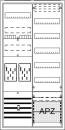 ARDEBO.de - BA27FM BA27FM Komplettschrank, AP BKE-I, A27 2Z1V5A2