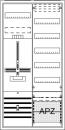 ARDEBO.de - DA27CB DA27CB Komplettschrank, AP Dreipunkt, A27 1Z1V5A2