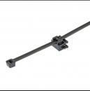ARDEBO.de - CMSA12-2S-D300 EdgeClip/Kabelbinder(Seite),Schwarz,Hohe Hitze/UV PA6.6,0.7-3mm,0