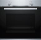 Bosch HBA530BR1 Serie 2 EEK: A Einbaubackofen, 59,4cm breit, 71 L, 3D Heißluft, EcoClean Direct, edelstahl