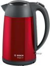 ARDEBO.de Bosch TWK3P424 Wasserkocher, 2400W, 1,7L, Anti-Rutsch-Füße, Easy storage, 360° kabellos, rot