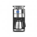 BEEM Fresh-Aroma-Perfect II - Thermo Filterkaffeemaschine mit Mahlwerk, 1000W, 1,25l, Edelstahl (03958)