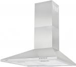 ARDEBO.de Exquisit KH 60-8.1 Kaminhaube, 60 cm breit, Abluft/Umluft, Drucktasten, Inox