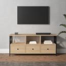 TV-Schrank Sonoma Eiche 102x33x45 cm Holzwerkstoff & Eisen