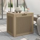 Gartenbox Hellbraun 55,5x43x53 cm Polypropylen