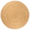 Teppich Jute Geflochten 210 cm Rund