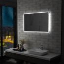 Badezimmer-Wandspiegel mit LEDs 100x60 cm