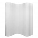 Raumteiler Bambus Weiß 250×165 cm