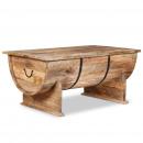 Couchtisch Mangoholz Massiv 88 x 50 x 40 cm