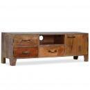 TV-Schrank Massivholz Vintage 118x30x40 cm