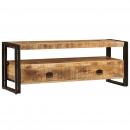 TV-Schrank 120 x 35 x 45 cm Mangoholz Massiv