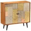 Sideboard 80x30x75 cm Massivholz Akazie