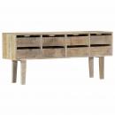 Sideboard 140×30×60 cm Massivholz Mango