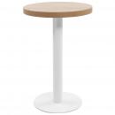 Bistrotisch Hellbraun 50 cm MDF