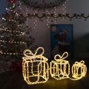 Weihnachtsdekoration Geschenkboxen mit 180 LEDs Indoor Outdoor 