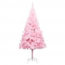 Künstlicher Weihnachtsbaum mit Ständer Rosa 180 cm PVC