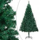 Künstlicher Weihnachtsbaum mit Dicken Zweigen Grün 240 cm PVC