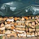 Nature Holzplane 3x4 m PE Grün 6072418 