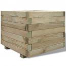 Hochbeet 50x50x40 cm Holz Quadratisch