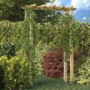 Gartenlaube Rosenbogen 150 x 60 x 204 cm Holz Imprägniert