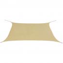 Sonnensegel Oxford-Gewebe Rechteckig 2x4 m Beige 