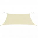 Sonnensegel Oxford-Gewebe Rechteckig 2x4 m Creme 