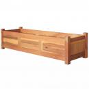 Garten-Hochbeet Akazienholz 100x30x25 cm