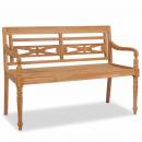 Batavia-Sitzbank 120 cm Teak