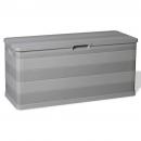 Gartenbox Grau 117×45×56 cm