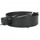 BBQ Rotisserie Ring Set 57 cm Schwarz