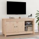 TV-Schrank 103x36,5x52 cm Massivholz Kiefer