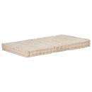 Palettenkissen Baumwolle 120×80×10 cm Beige