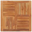 Tischplatte Massivholz Teak Quadratisch 90×90×2,5 cm 