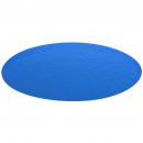 Runde Pool-Abdeckung PE Blau 549 cm