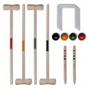 Krocket-Set Holz 4 Spieler  