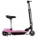 E-Scooter mit Sitz 120 W Rosa