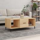 Couchtisch Sonoma-Eiche 102x50x40 cm Holzwerkstoff