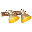 Wandlampe Industriestil Messing 45x25 cm E27