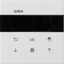 Gira 5366112 System 3000 Jalousieuhr Display, System Flächenschalter, reinweiß glänzend