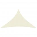 Sonnensegel 160 g/m² Creme 3x3x4,2 m HDPE  