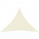 Sonnensegel 160 g/m² Creme 4x4x4 m HDPE