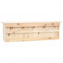 Spatzenhaus 5-fach 68x15x21 cm Tannenholz   