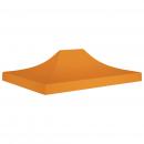 Partyzelt-Dach 4x3 m Orange 270 g/m²