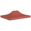 Partyzelt-Dach 4x3 m Terrakotta-Rot 270 g/m²