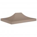 Partyzelt-Dach 4,5x3 m Taupe 270 g/m²